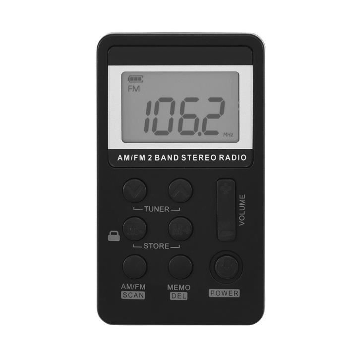 Radio Portable AM/FM Benss - Mini, Rechargeable USB, Avec écouteurs Et Recherche Automatique - 11