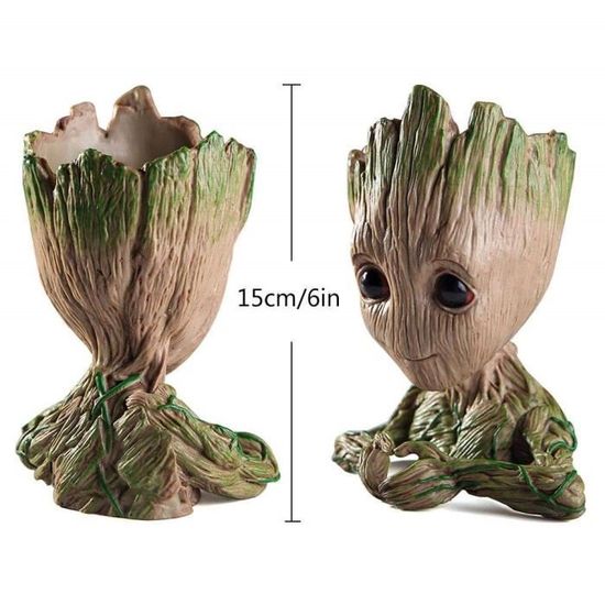 Bebe Groot Planteur Pot De Fleur Stylo Porte Crayons Jouet 3 Modeles Excellent Cadeau 1 Cdiscount Jardin