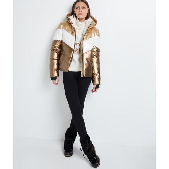 Doudoune color hotsell block femme