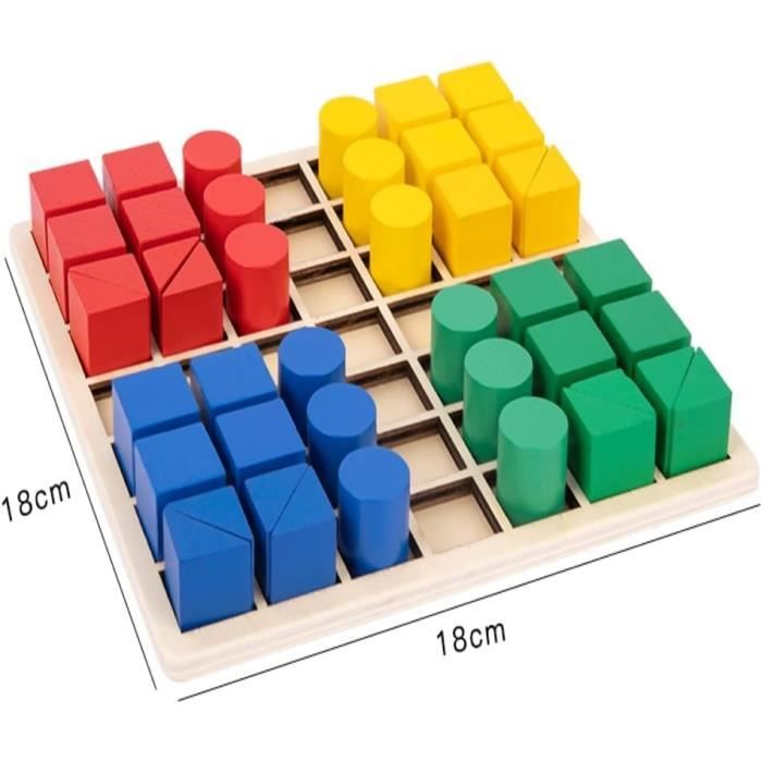 Puzzle Évolutif 4-en-1 – 9, 12, 15, 20 Pièces – Thèmes Transport – Dès 2-4 Ans – Cadeau Éducatif Montessori