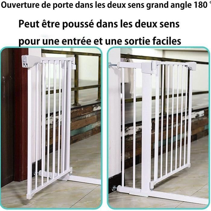 Barriere De Securite Escalier sans Perçage Barriere Securite Extensible Barrière  Sécurité Bébé Chambre-Cuisine-escalier-vérand[804] - Cdiscount