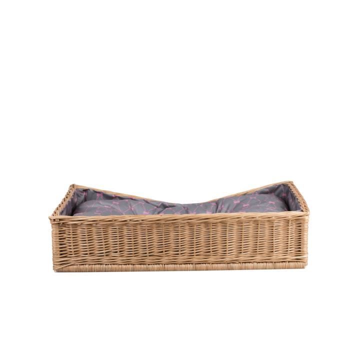 Paniers - Panier à animaux en osier naturel - La boutique Rotin Filé