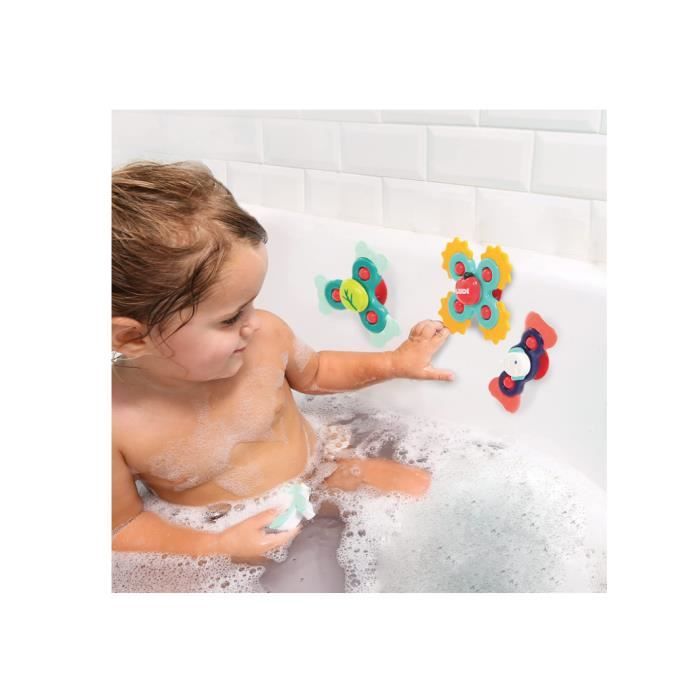 Baby Hand Spinners - Jouets rotatifs à Ventouse - Jouet d'éveil et