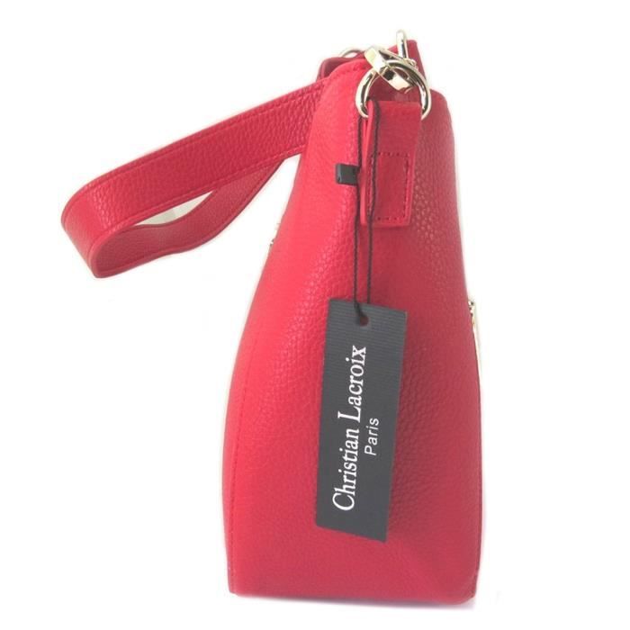 Sac christian lacroix best sale rouge
