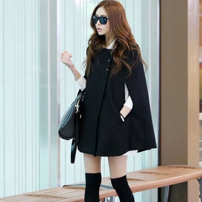 Cape manteau femme clearance