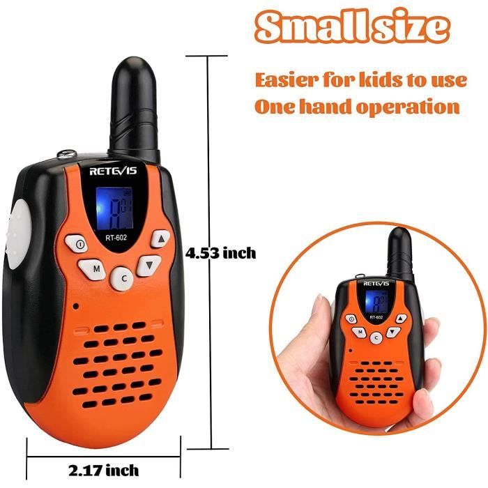Talkie walkie rechargeable pas cher