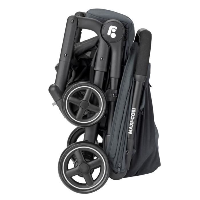 MAXI COSI Lara2 Poussette canne ultra compacte Essential Graphite De la naissance a 4 ans Cdiscount Puericulture Eveil bebe