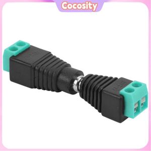 10 Connecteurs Femelle DC 5.5x2.1mm - Prise Jack 24V/3A - à Souder - Lot Économique
