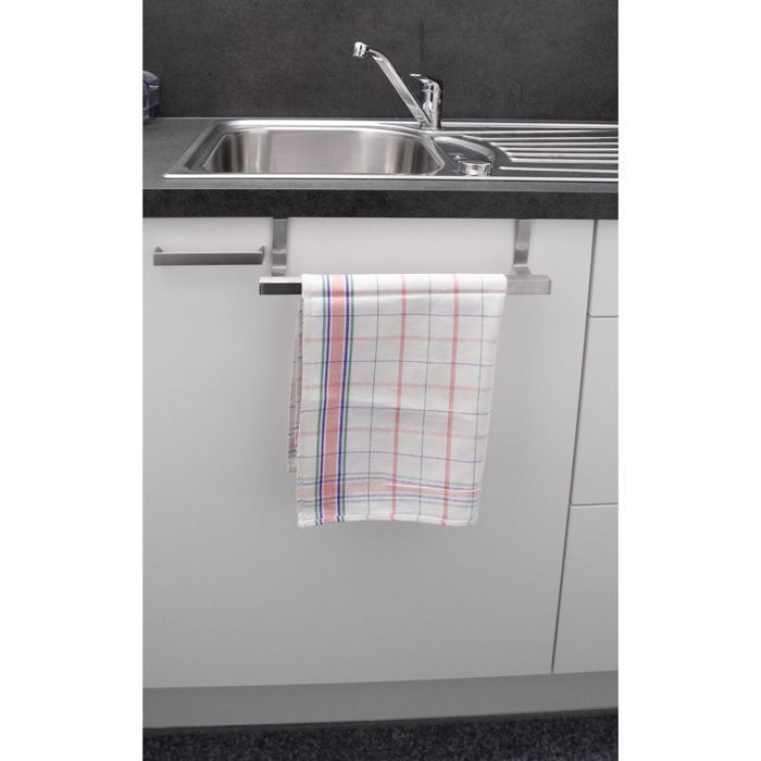 Porte Serviettes Blanc à Suspendre - 3 Barres - 51x13x61 Cm | Leroy Merlin