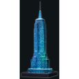 Puzzle 3D Empire State Building illuminé - Ravensburger - Monument 216 pièces - sans colle - avec LEDS couleur - Dès 10 ans-6