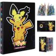 Porte Carte Pokemon, Classeur pour Protection Cartes, Albums Pokemon GX EX Trainer, Livre Carte, 30 Pages Peut Contenir Jusqu'à A63-0
