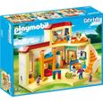 PLAYMOBIL - City Life - La Garderie - 5 personnages - 4 espaces de jeux - Accessoires inclus-0