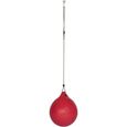 Balançoire ballon - TRIGANO - Swing Ball - Rouge - Pour Enfant - Diamètre 40 cm-0