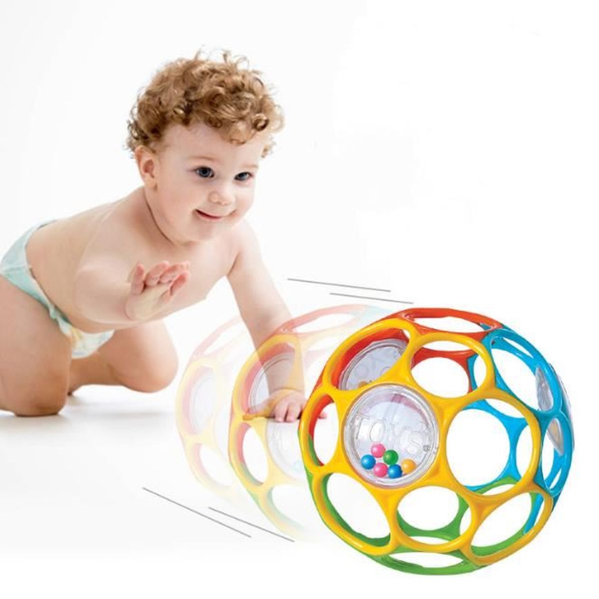 Balle À Saisir Pour Bébé,oball Hochet Balle,Bébé Hochet Boule Jouet ...
