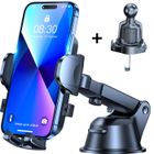 XICHAO Support Telephone Voiture [Rotation 360°] Porte Telephone Voiture Grille D'aeration & Pare-Brise&Tableau de Bord