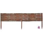 PEMICONT Bordure de plate-bande 1x (20cm hauteur) L:100cm
