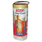 TESA Rouleau de film protecteur + Easy Cover Premium M, (bâche + ruban de masquage) 33m x 550mm