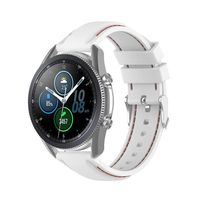 22 mm Montre Bracelet pour Samsung Galaxy Watch 3 45mm / Samsung Gear S3 Blanc