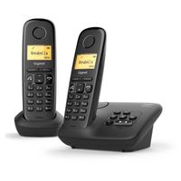 Téléphone fixe Gigaset AL370A Duo noir
