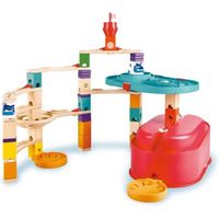 Jeu de construction - HAPE - Quadrilla Stack Track Bucket Set - Enfant - 4 ans - Mixte - Blanc