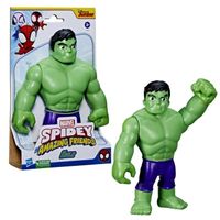 Marvel Spidey et ses Amis Extraordinaires, figurine de super-héros format géant Hulk de 22,5 cm pour enfants à partir de 3 ans