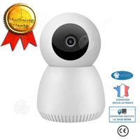 INN® Caméra de surveillance HD sans fil Caméra intérieure Wi-Fi Smart Home PTZ