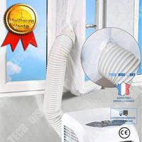 TD® Bande d'étanchéité de fenêtre pour climatiseur portable tuyau de climatiseur mobile couvercle de fenêtre déflecteur