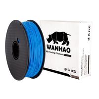 Filament PLA Premium Wanhao Bleu 1kg 1.75mm pour imprimante 3D