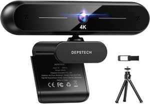 WEBCAM Webcam 4K, DW40 Webcam avec Microphone Autofocus C