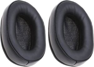 Coussinets D'oreille Ronds Remplacement Casque - 70mm, Blanc - Compatible Sony, JBL, Audio-Technica