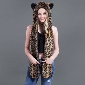 echarpe et gants assortis femme