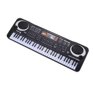 Chargable Clavier Piano 49 Touches Portable Musique Clavier /Électronique Organe Num/érique Piano Musical Instrument avec Microphone pour Enfants Gar/çon Filles Cadeau WOSTOO Enfants Piano