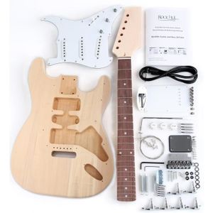 GUITARE Rocktile DIY Kit de construction guitare électr…