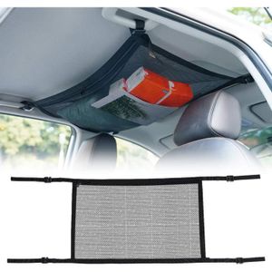 Accessoires auto intérieurs,Filet de rangement pour camion de voiture,  extensible, élastique, avec crochets- Type Flat Net 110X60CM - Cdiscount  Auto