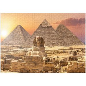 PUZZLE Le Sphinx Et Les Pyramides, Gizeh, Égypte - Premiu