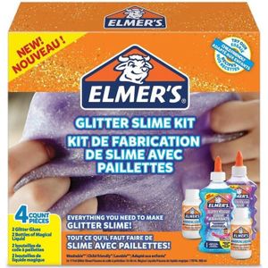 Kit slime metallic ELMERS : le kit à Prix Carrefour