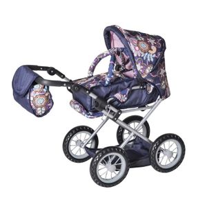 Knorr Toys Knorr63196/ Combi Ruby Rose Zigzag Poup/ées Landau et Poussette