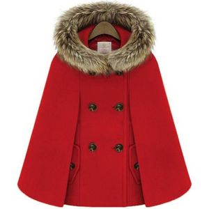 manteau laine fourrure