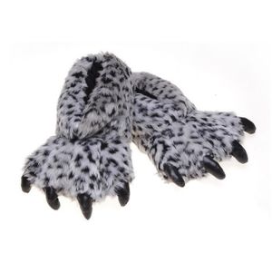 lhxyx Pantoufles Pattes Hiver Maison antid/érapantes Chaussures Pattes dours