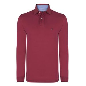 Polo manche longue homme tommy hilfiger Clearance