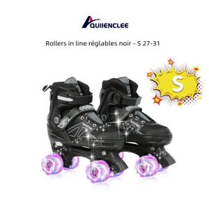 ROLLER IN LINE QUIIENCLEE Rollers in line réglables noir - S 27-3