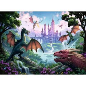 PUZZLE Puzzle enfants 300 p XXL Dragon magique - Dès 9 an
