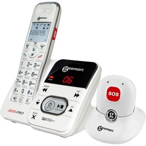 Téléphone fixe Amplidect 295 Sos Pro - Téléphone Amplifié Sans Fi