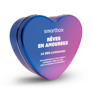 COFFRET THÉMATIQUE SMARTBOX - Rêves en amoureux - Coffret Cadeau | 1 