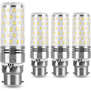 AMPOULE - LED Ampoule maïs LED B22 12W, 4 ampoules maïs B22 Ampo