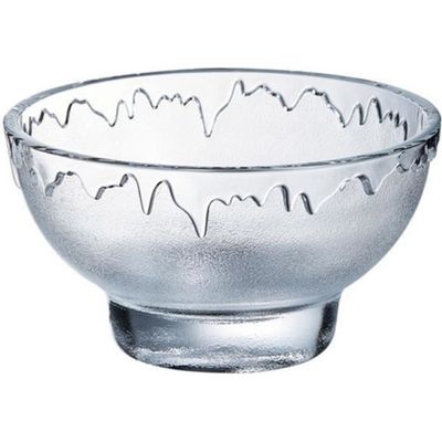 Coupes à Glace Krosno - Set De 6 - 350 Ml - Verre Cristal - Lavable Lave-vaisselle
