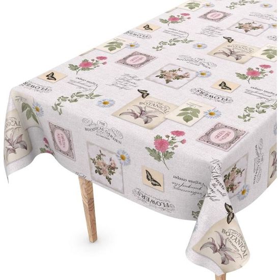 Nappe rectangulaire Orchidée 140 x 240 cm