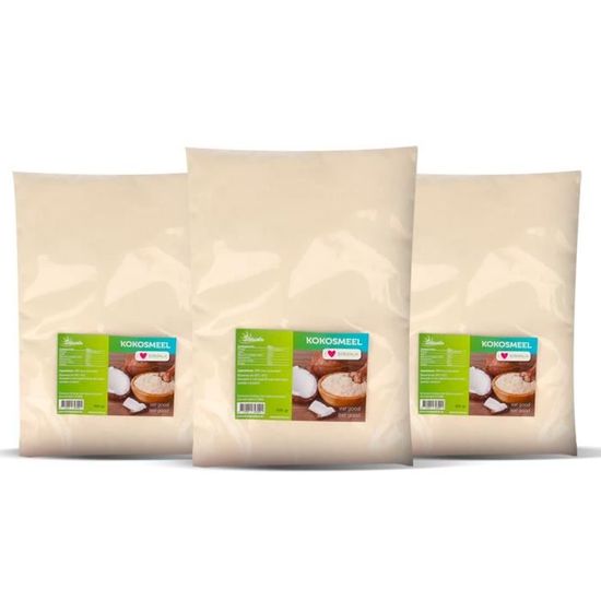 Steviala Farine de coco 100 de farine pure des noix de coco pour le pain et le gâteau Riche