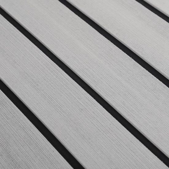 Feuille De Faux Teck EVA 58x2400x5mm Pour Bateau – Antidérapant, Résistant à L’eau, Couleur Or/noir