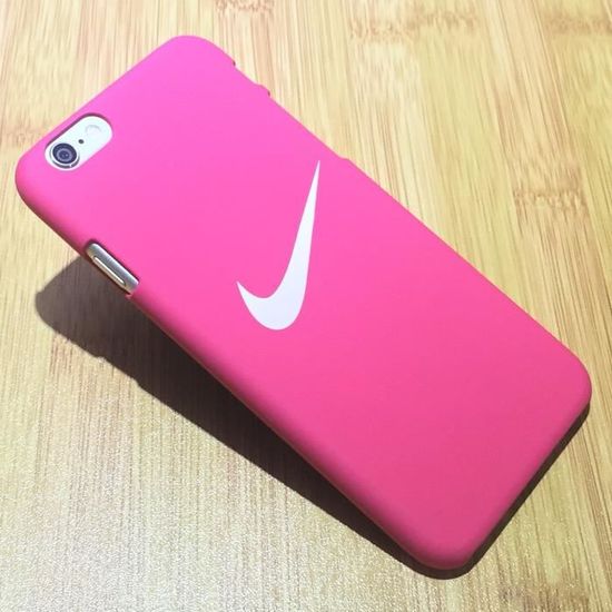Nike Coque iPhone 6 6s Rose Rouge Cdiscount Telephonie